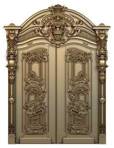 Двери резные